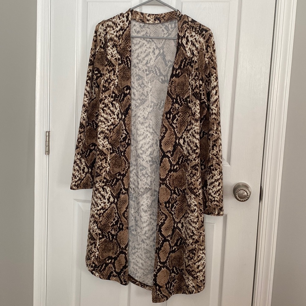 snakeskin duster